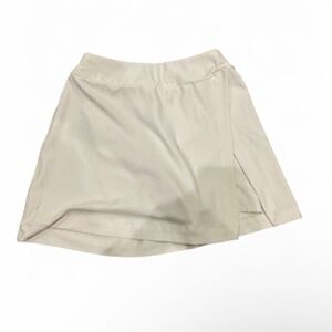 Outdoor Voices White Athletic Skirt with Slit XS